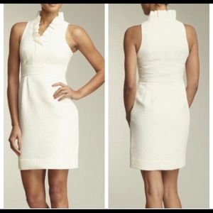 Just...Taylor Ruffle Neck Dress